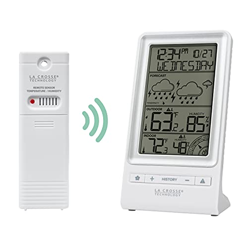 La Crosse Technology 308-1415FCT Wireless Forecast Station, White