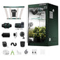 Mars Hydro 3x3 Smart Grow Tent Kit FC-3000 Grow Light Indoor Plant Growing - size: 40" × 40" × 70"