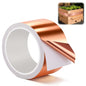 1 Pcs Copper Tape for Slugs and Snails, 3 in X 33 ft - size: 3 Inch X 33 ft