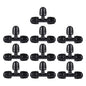 10 Pack 1/2 inch Irrigation Fittings Tee Connectors Anti-Drip - size: 1/2 inch Tee