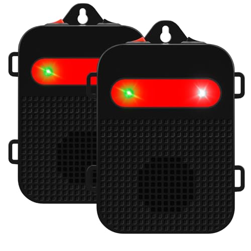 Angveirt Battery Operated Ultrasonic Rodent Repellent for Cars & Garages