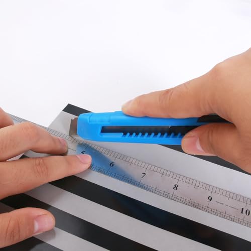RVOGJP 39-Piece Basic Home Tool Set, General Repair Small Hand Tool Kit with Toolbox for Home, Garage, Office & College Dorm Use, Blue - color: Bule