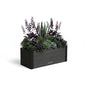 Mayne Vista 24in Rectangular Window Box Planter, Charcoal - size: 24in