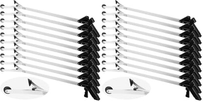 Sabary 20 Pack Suction Cup Trash Picker Grabber Tool,Black,35 Inch - color: Black, size: 35 Inch (Pack of 2)