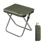 Naturehike 11in Ultralight Camping Collapsible Stool, Supports 390lbs - color: Green