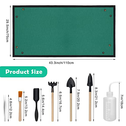 Plant Repotting Mat 43.3" x 29.5", Garden Potting Mat for Indoor