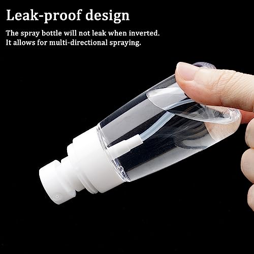 Cosywell Travel Spray Bottle TSA Approved 2oz Fine Mist Spray Bottles - color: 3 Clear, size: 2 oz