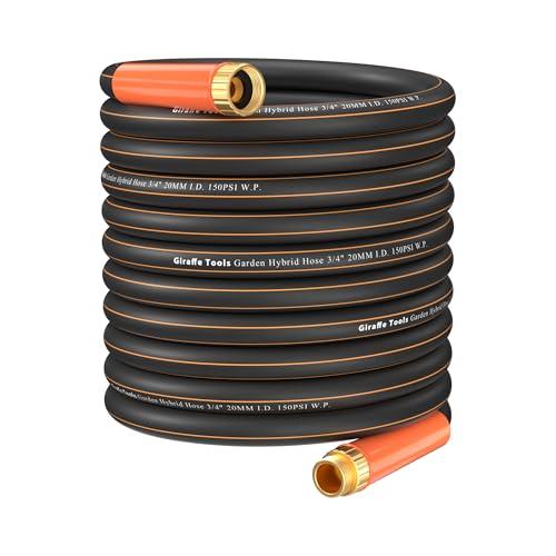 Giraffe Tools Garden Hose 100ft x 3/4" - size: 100 ft