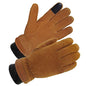 SKYDEER 3M Thinsulate Thermal Winter Work Gloves with Windproof Premium Genuine Deerskin Suede Leather (Unisex SD8671T) - color: Sd8653t, size: X-Large