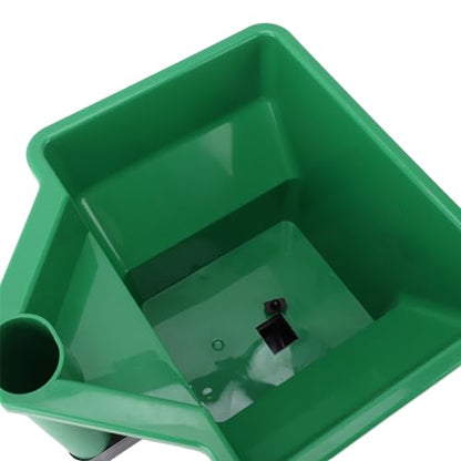 Hand Spreader Compact Lightweight 3L Manual for Lawn Garden Fertilizer PP Green,Hand Spreader Handheld Spreader Manual Spreader Small Manual Spreader Handheld Spreader Salt Garden