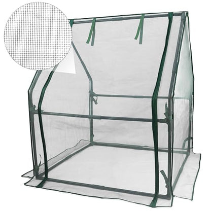 Gardzen Replacement Mesh Cover for Mini Greenhouse 36.2"(L) x36.2(W) x42.5(H), S1 - size: 36.2"(L) x36.2"(W) x42.5"(H)