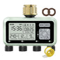 Watering Timer 4 Zone with with Brass Inlet, Sprinkler Timer 4 Outlet