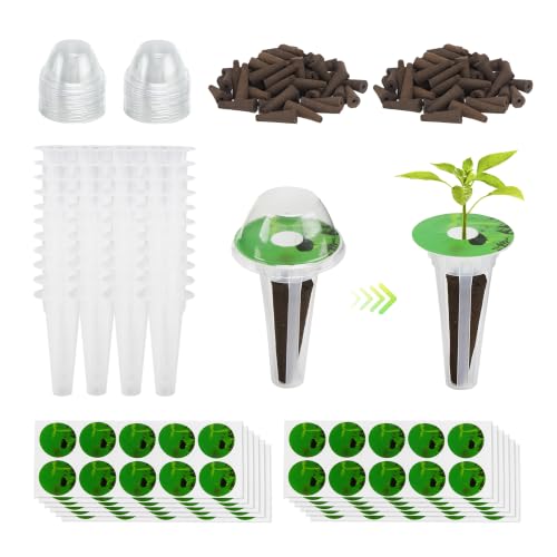 SUNCOZE 320pcs Hydroponic Pods, Accessories Compatible Hydroponics Systems - size: 2 Sets