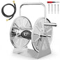 SPECILITE Garden Hose Reel, Holds 5/8In 75ft Capacity, with 6ft Leader Pipe - size: 75 FT, 6 FT Leader