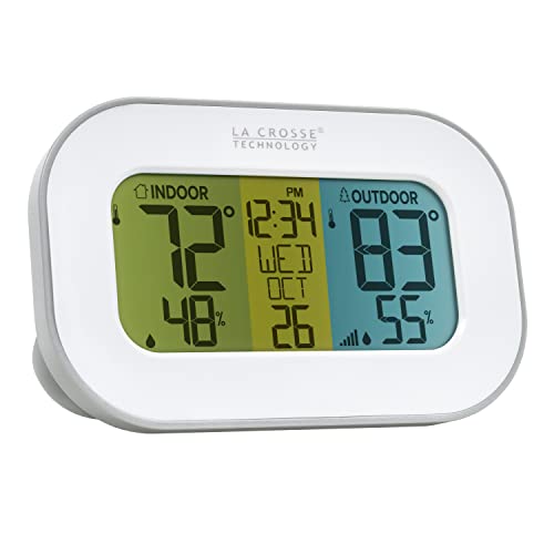 La Crosse Technology 308-148 Wireless Temperature Station with Tri-Color LCD