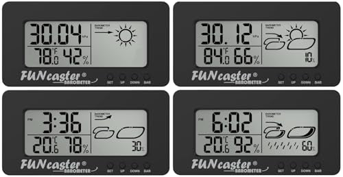 FUNcaster Barometer Ambient Weather Clock