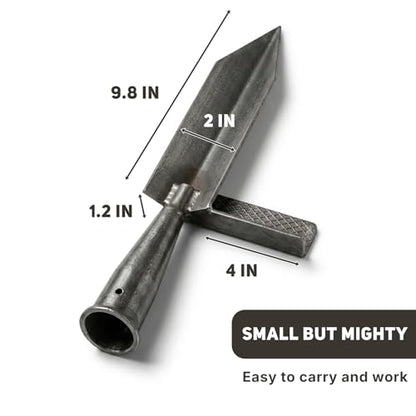 Gardening Step Shovel Heavy Duty, Thickened Steel Foot Operated Garden Tool