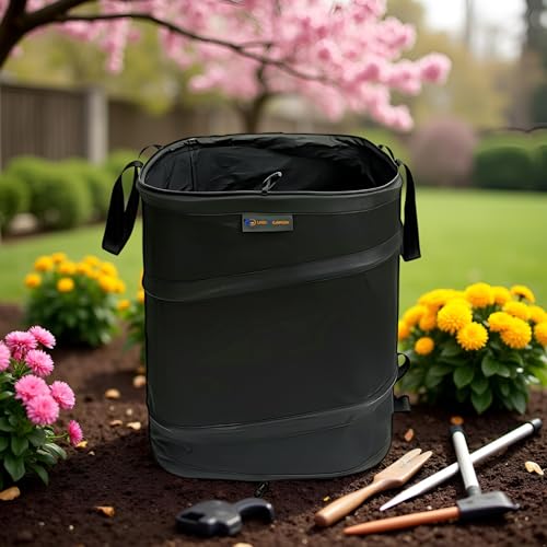 19 Gallon Square Collapsible Yard Waste Bin