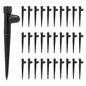 30pcs 1/4" Drip Irrigation Emitters & Irrigation Drippers Sprinkler Heads
