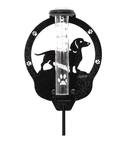 SWEN Products Dachshund Rain Gauge