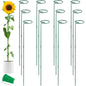 Unves 12 Pack Plant Support Stakes, 36 in Plant Stakes(36 or 24 or 12 Inch) - size: 36 Inch