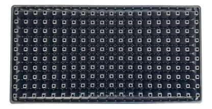 200 Cell Seedling Plastic Nursery Trays, 10 Pack, Thick Durable Germination Plug Trays, 2000 Cells Reusable Plant Propagation - size: 200 Cell, style: 0.85mm Wall Thickness