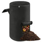 Compost Bin Outdoor with Handles Observation Windows, 34 Gallon