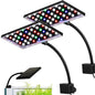 Rossesay 2 Pack Clip-on LED Aquarium Light for Plants, Full Spectrum