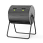 DRATO Compost Bin Outdoor 37.5 Gallon Black - color: Black