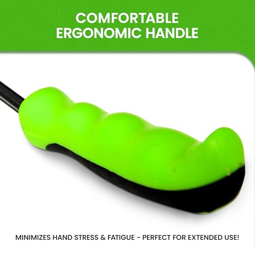 Garden Guru Hand Weeder Fork Tool – Rust Resistant High Carbon Steel – Ergonomic Handle – Great for Planting, Spreading Mulch, Weeding, Loosening & Transplanting Soil (4 Pack) - size: 4 Pack