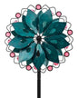 Wind Spinners Outdoor - Metal Garden Wind Spinner with Stake, Windmill for Yard, Gift for Family, 13'' W x 70.5'' H