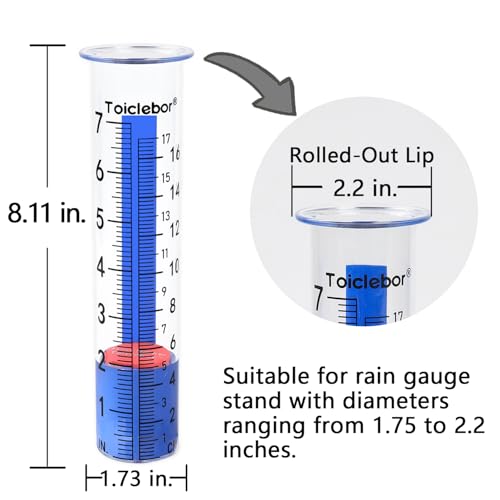 Rain Gauge Replacement Tube Model RM-T09