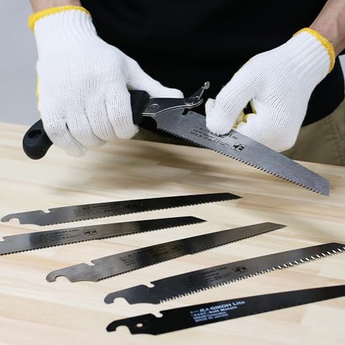 KAKURI Japanese Pruning Saw 8.2" with Tool-Free Quick-Change Blade System - style: Pruning