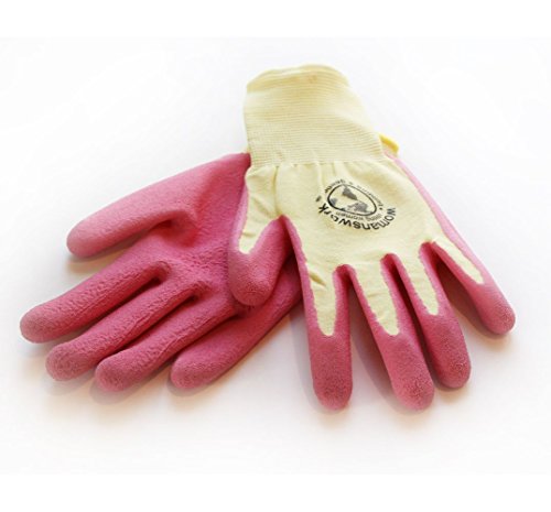 Womanswork Weeding Glove, Pink, Small - color: Pink, size: Small