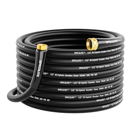 SPECILITE Lightweight Garden Water Hose 50 Ft x 1/2" - size: 50 FT