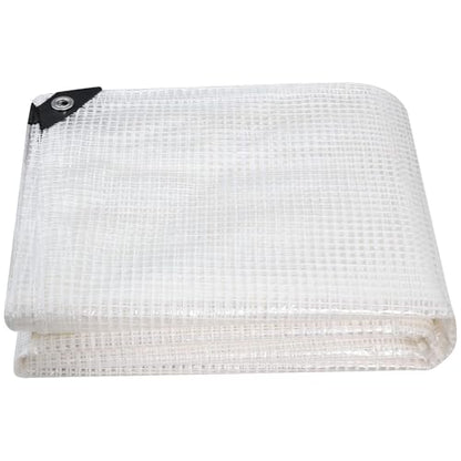 30x40Ft Clear Greenhouse Plastic Covering Tarp for Chicken Coop(16mil) - size: 30x40FT