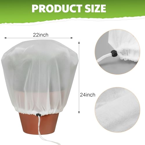 Boao 7 Pcs Plant Covers Freeze Protection, Row Cover & Tree Covers Winter