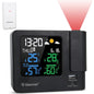 Geevon Projection Alarm Clock for Bedroom Ceiling with Weather Station