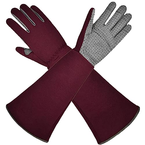 3-in-1 Gloves for Gardening, Farming & Cleaning, Stab-Proof, Anti-Slip, Wear-Resistant, Comfort, Breathable, Durable - color: Brown, size: Medium