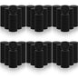 240 Pcs 2 Inch Clone Collars Neoprene Inserts Hydroponic Cloner, Black - color: Black
