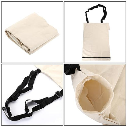 OwnMy Universal Leaf Vacuum Blower Bag Replacement Bottom Debris Dump Bag - color: White