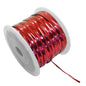 Metallic Twist Ties Roll, Red, 100 Yards, 4mm - color: Red