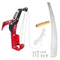 BAYTORY Extendable Tree Pruner Saw Head Without Pole, Pruning Shears - style: Iron Connector | 3-Wheel
