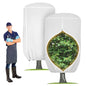 2 Pack Rounded Top Plant Covers Freeze Protection, 47"X72" Winter, White - size: White-47x72in-2PCS