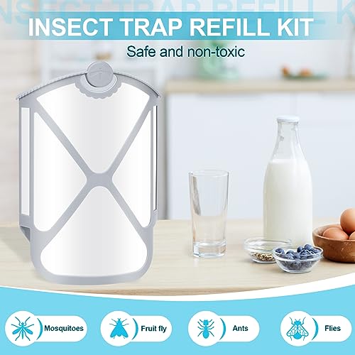 Husaco Flying Insect Trap Refills & 6 Cartridges