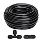 Maotong 40 FT 1/2 inch Drip Irrigation Tubing Main Line Hose Tube for Garden Irrigation System - size: 40 FT 1/2"