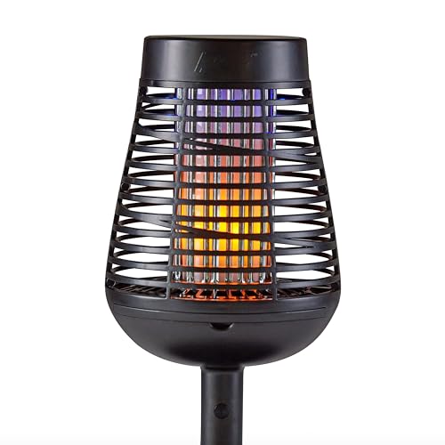 PIC Solar Insect Killer Torch (DFST), Bug Zapper and Accent Light, Solar Bug Zapper - Kills Bugs on Contact - size: Pack of 1