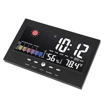 Weather Station with Color Display, Temp Humidity Clock