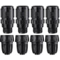 8 Pcs 45 PSI Drip Irrigation Pressure Regulator Adapter Kit - style: 45 PSI