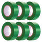 6 Pack Dark Green Flagging Tape, Non-Adhesive Marking Tape, 1"*600ft - color: Dark Green